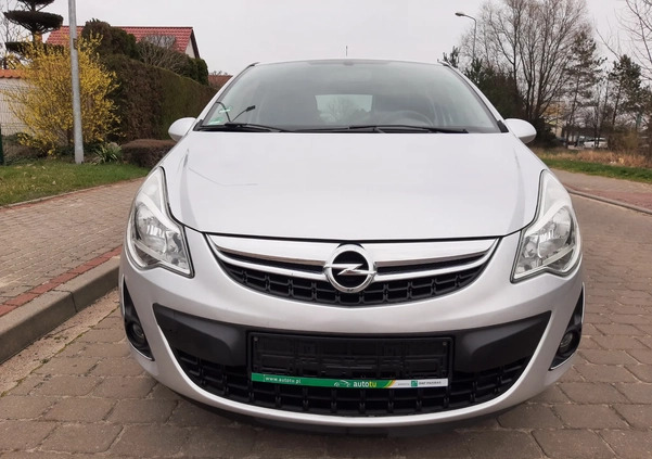 Opel Corsa cena 18500 przebieg: 118300, rok produkcji 2012 z Bodzentyn małe 301